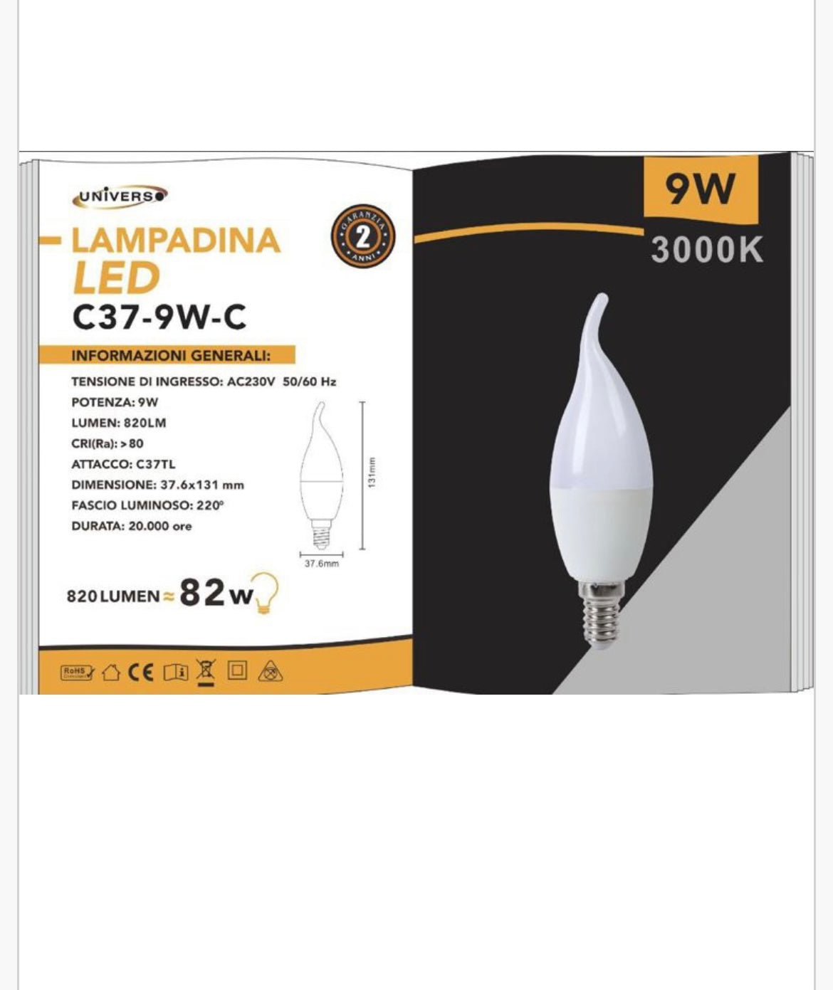 LAMPADINA
LED