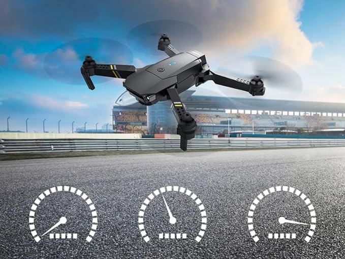 Drone 998 PRO Pieghevole con Telecamera Telecomando FPV Wi Fi APP per Principianti e Ragazzi
