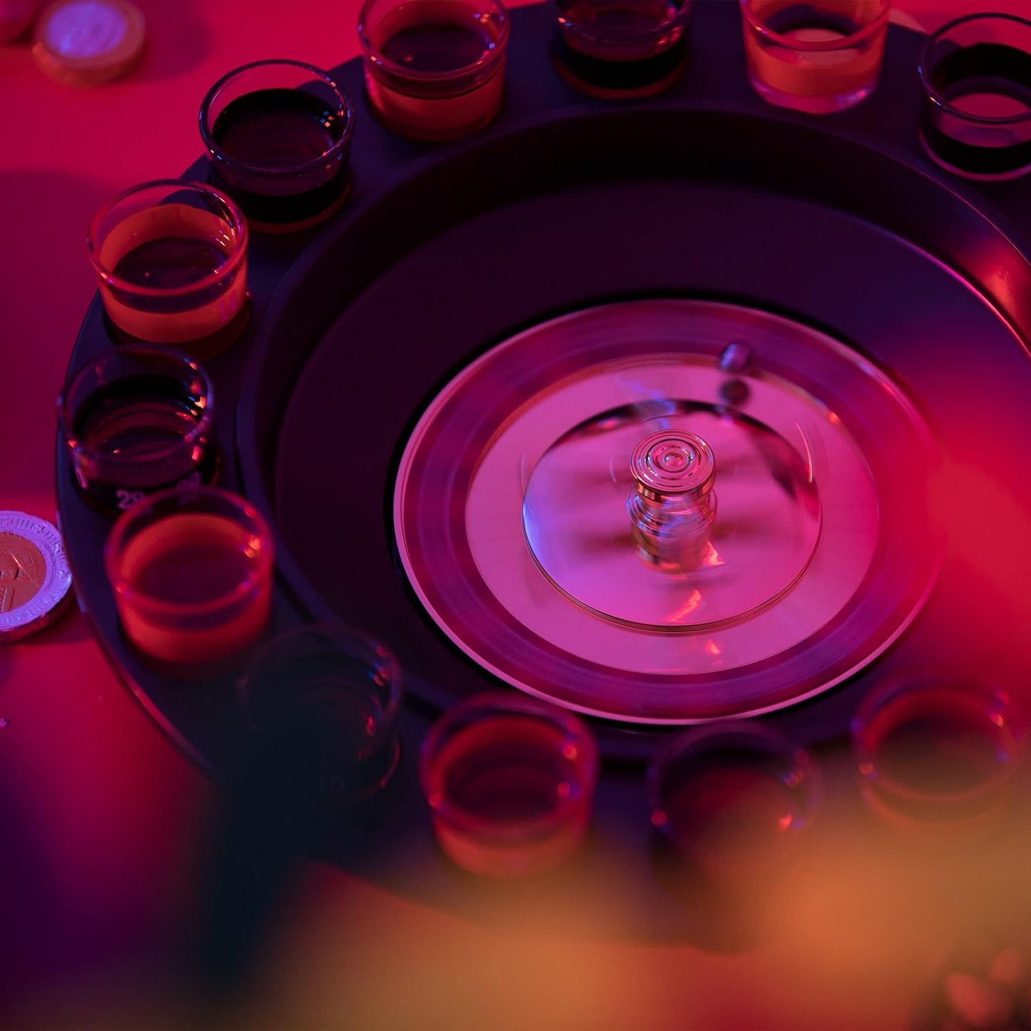 Gioco Drink Roulette 16 Bicchieri in vetro