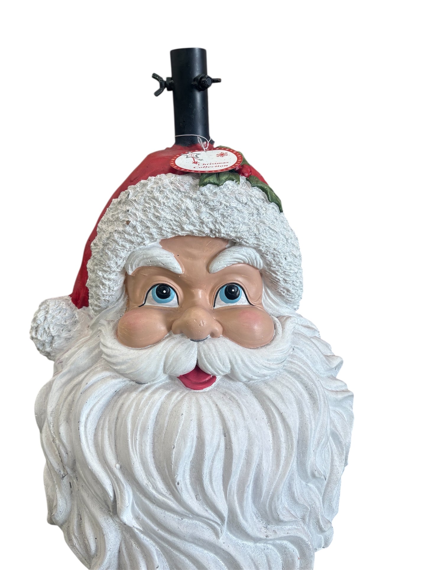 Base albero Viso Babbo Natale misura 35,2x35x52,5cm