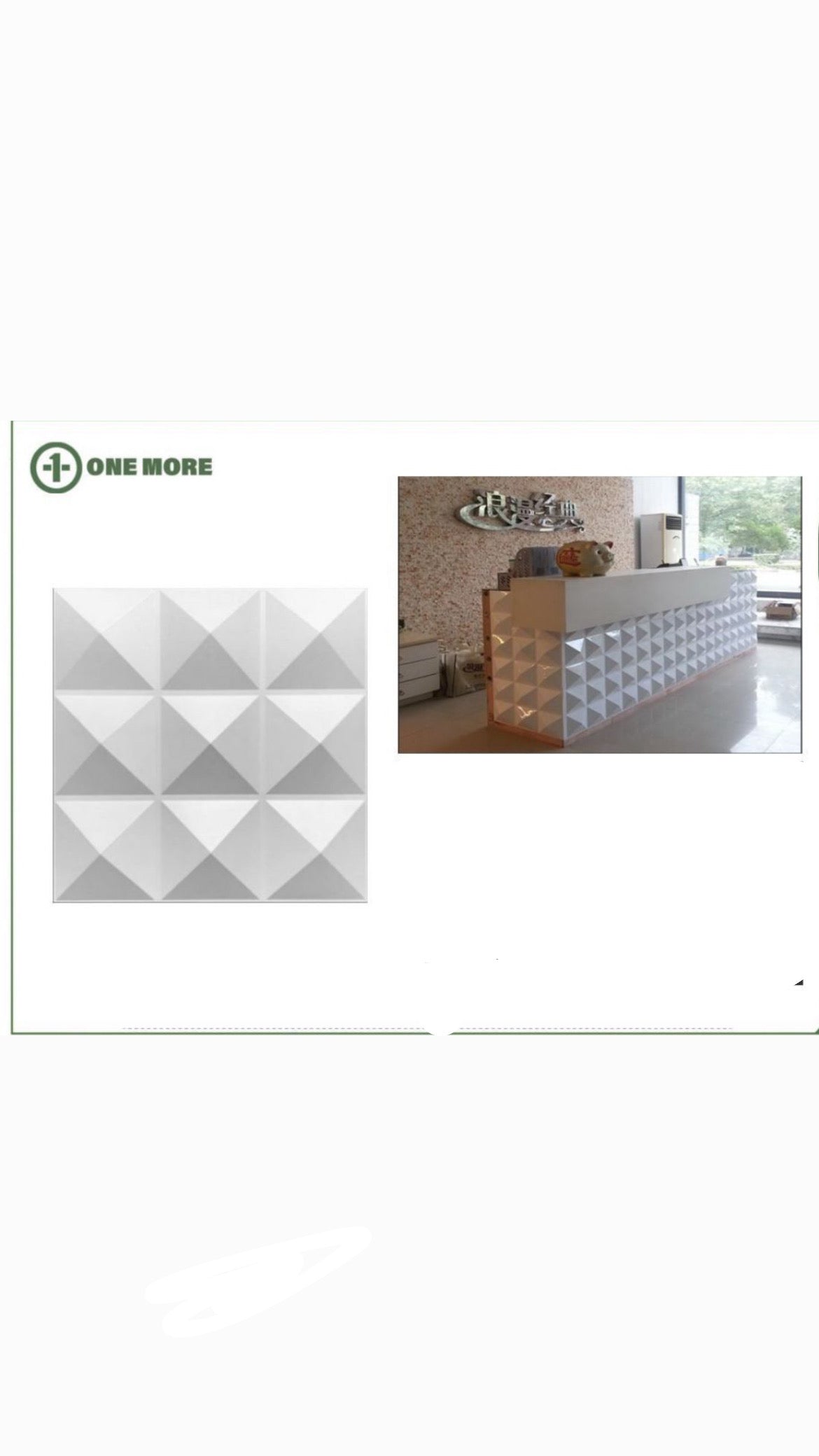 Pannelli a muro 3D,50x50cm pannelli decorativi 3d per parete, PVC Altamente Rigido, Indeformabile Riciclabile, Impermeabile, Termoresistente, Inodore