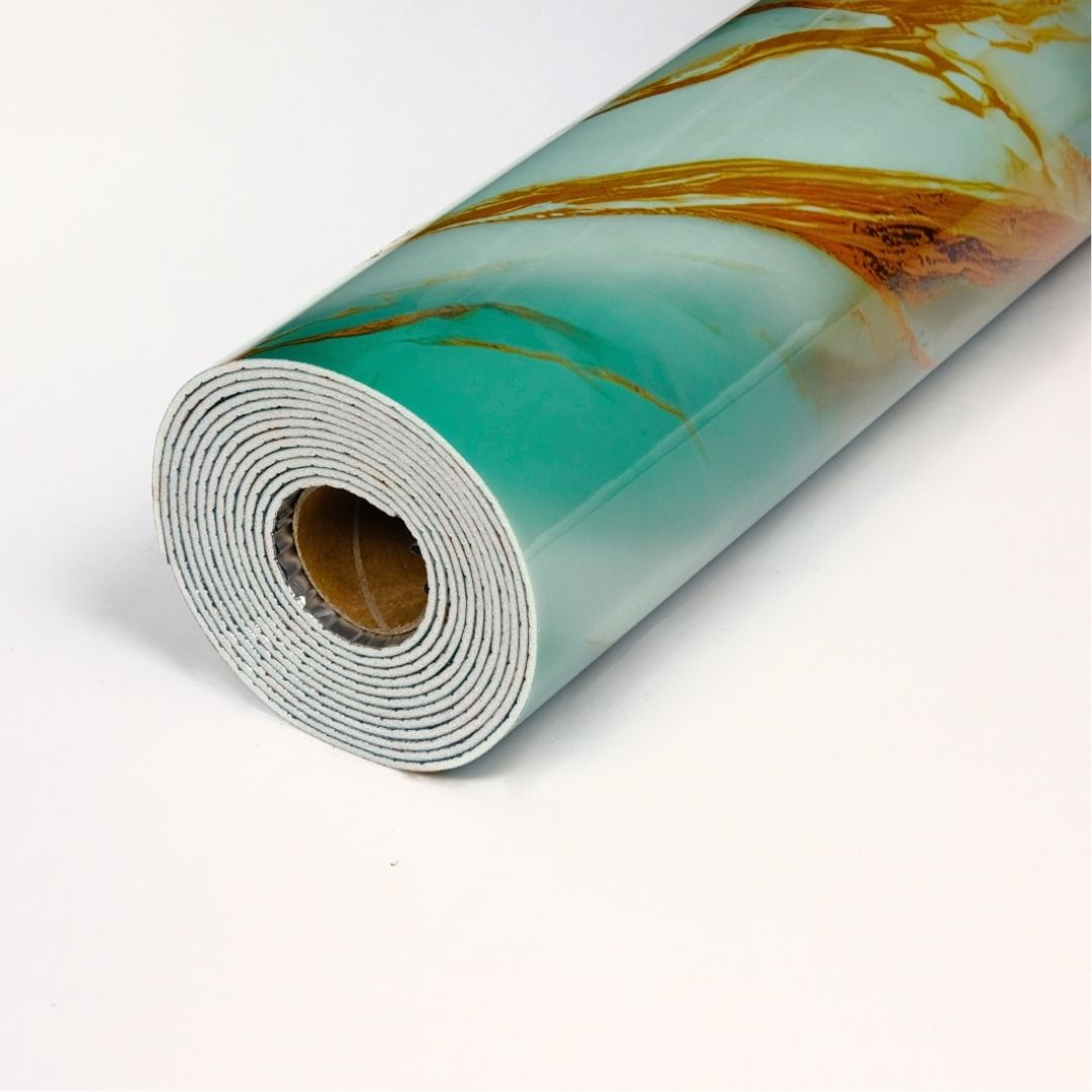 Rotolo Adesivo da Parete Marmorizzato - 120x300 cm