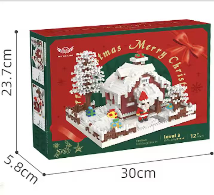 Costruzioni lego natalizi tante fantasie