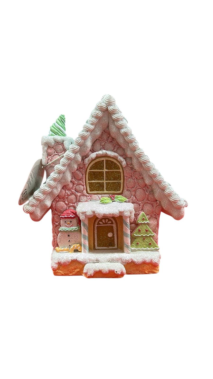 Decorazione Natalizia  Casa di pan di zenzero, argilla