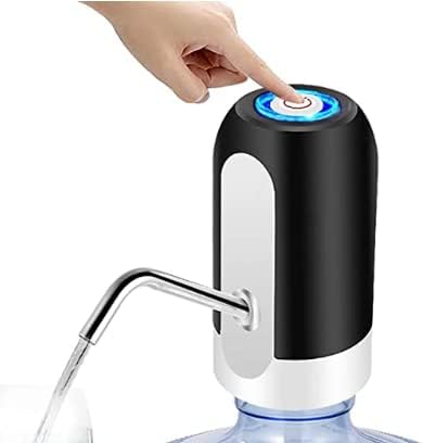Dispenser di acqua per mascherine elettrico con USB e adattatore universale incluso per bottiglie