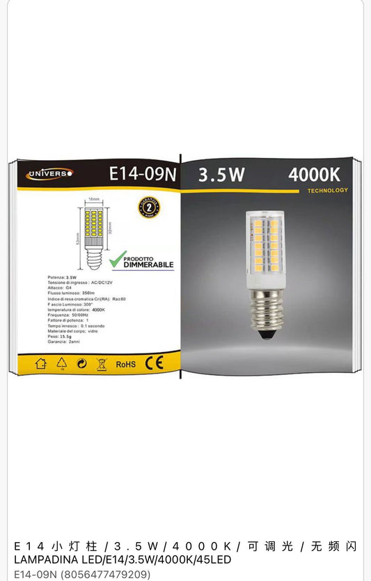Lampadina Led E14-09N