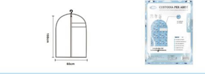 CUSTODIA PER ABITI
60*100cm
