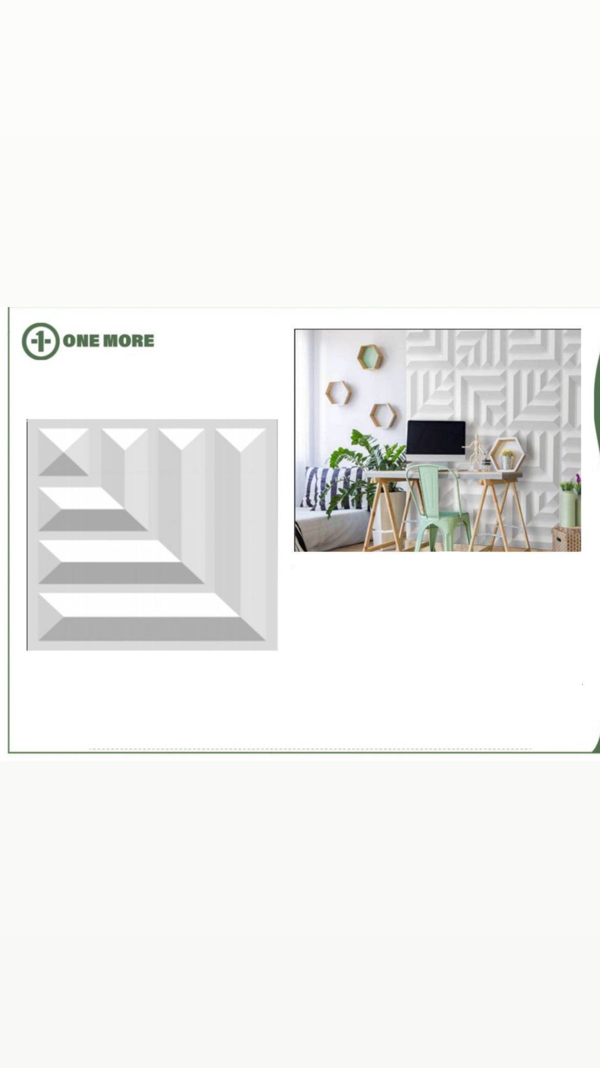 Pannelli a muro 3D,50x50cm pannelli decorativi 3d per parete, PVC Altamente Rigido, Indeformabile Riciclabile, Impermeabile, Termoresistente, Inodore