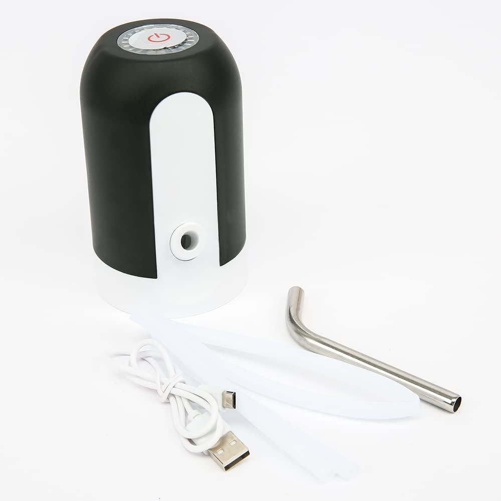 Dispenser di acqua per mascherine elettrico con USB e adattatore universale incluso per bottiglie