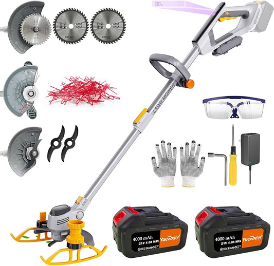 Tagliaerba senza filo 2 batterie
