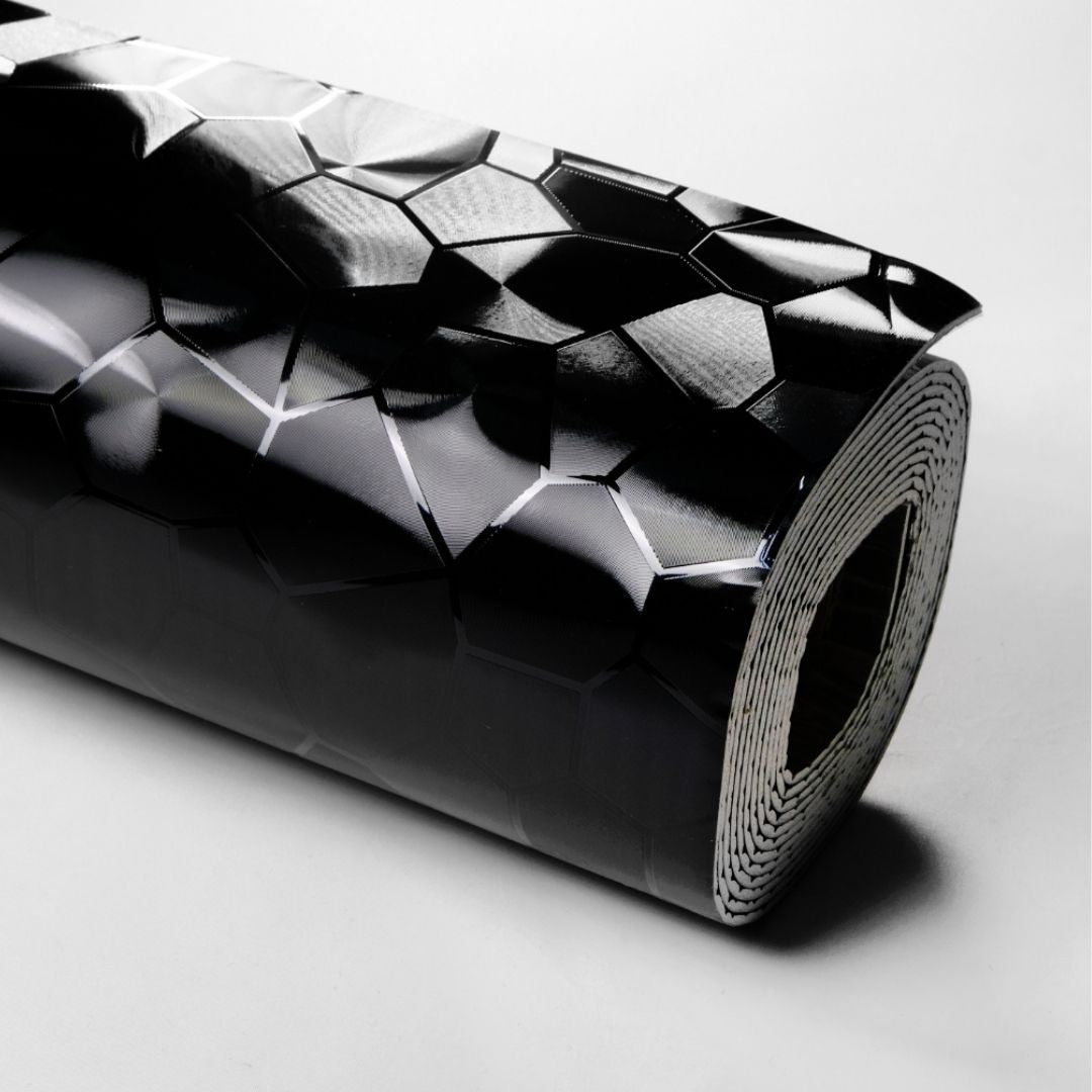 Rotolo Adesivo da Parete Marmorizzato - 120x300 cm