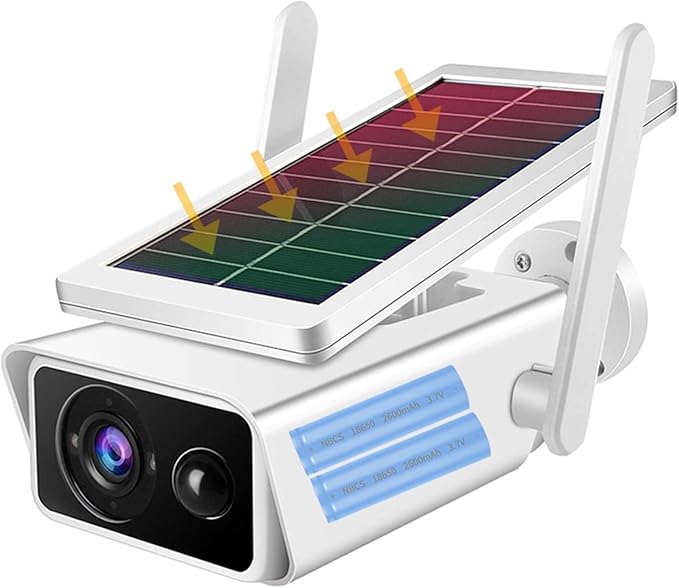 Telecamera di sicurezza solare wireless Telecamera WiFi di energia solare senza fili