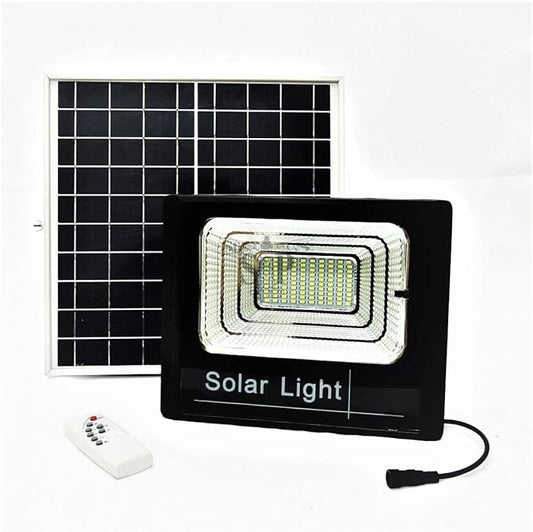 Faro Led 800W Con Pannello Solare Da Esterno Con Controllo Remoto E Telecomando
