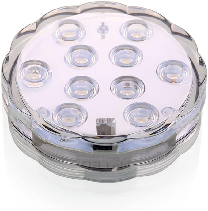 Luce Led Sommergibile Subacquea Luci Sommergibili Luci Della Fontana a Led Luci a Led Alimentate a Batteria Luci Subacquee Luce Del Vaso Luce a Led Piscina Per Portato