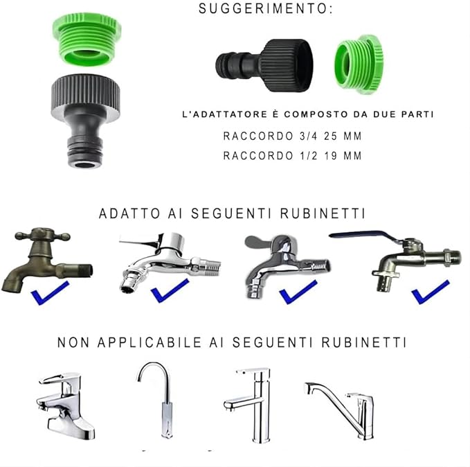 Tubo da Giardino Estensibile 15m