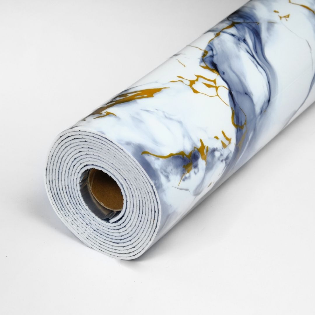 Rotolo Adesivo da Parete Marmorizzato - 120x300 cm