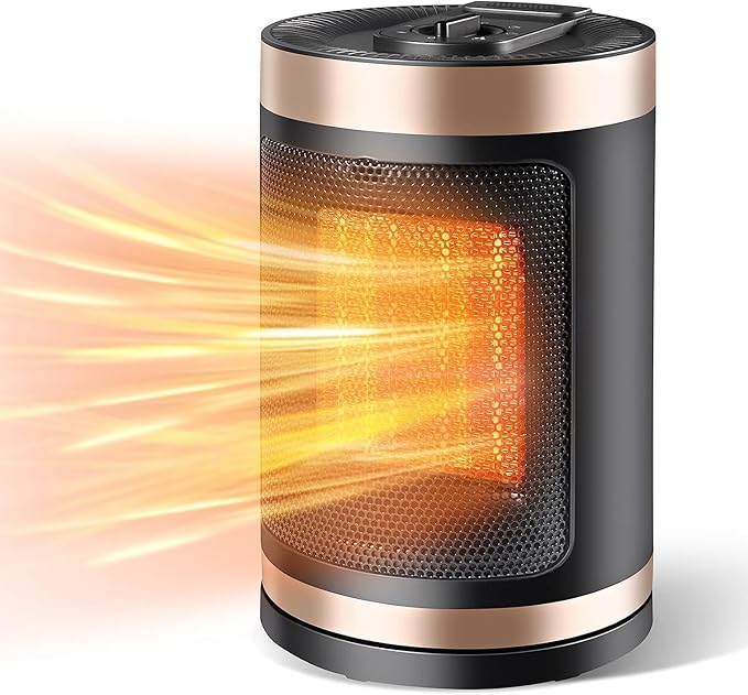 termoventilatore Riscaldatore elettrico con ventola, riscaldatore elettrico portatile