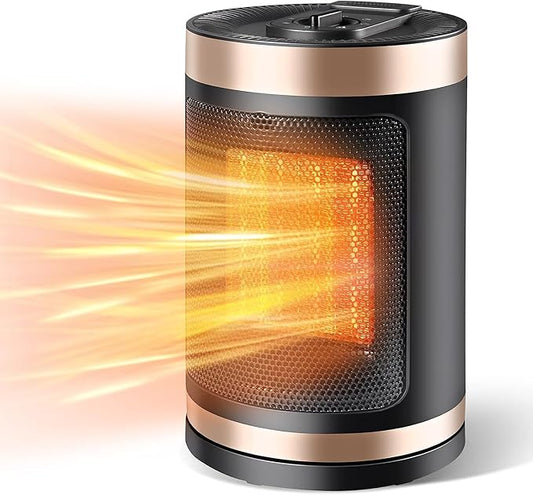 termoventilatore Riscaldatore elettrico con ventola, riscaldatore elettrico portatile