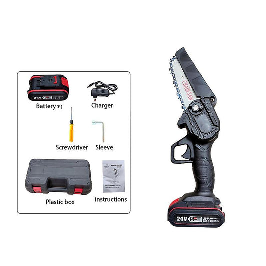 Sega elettrica da potatura portatile e ricaricabile 24v