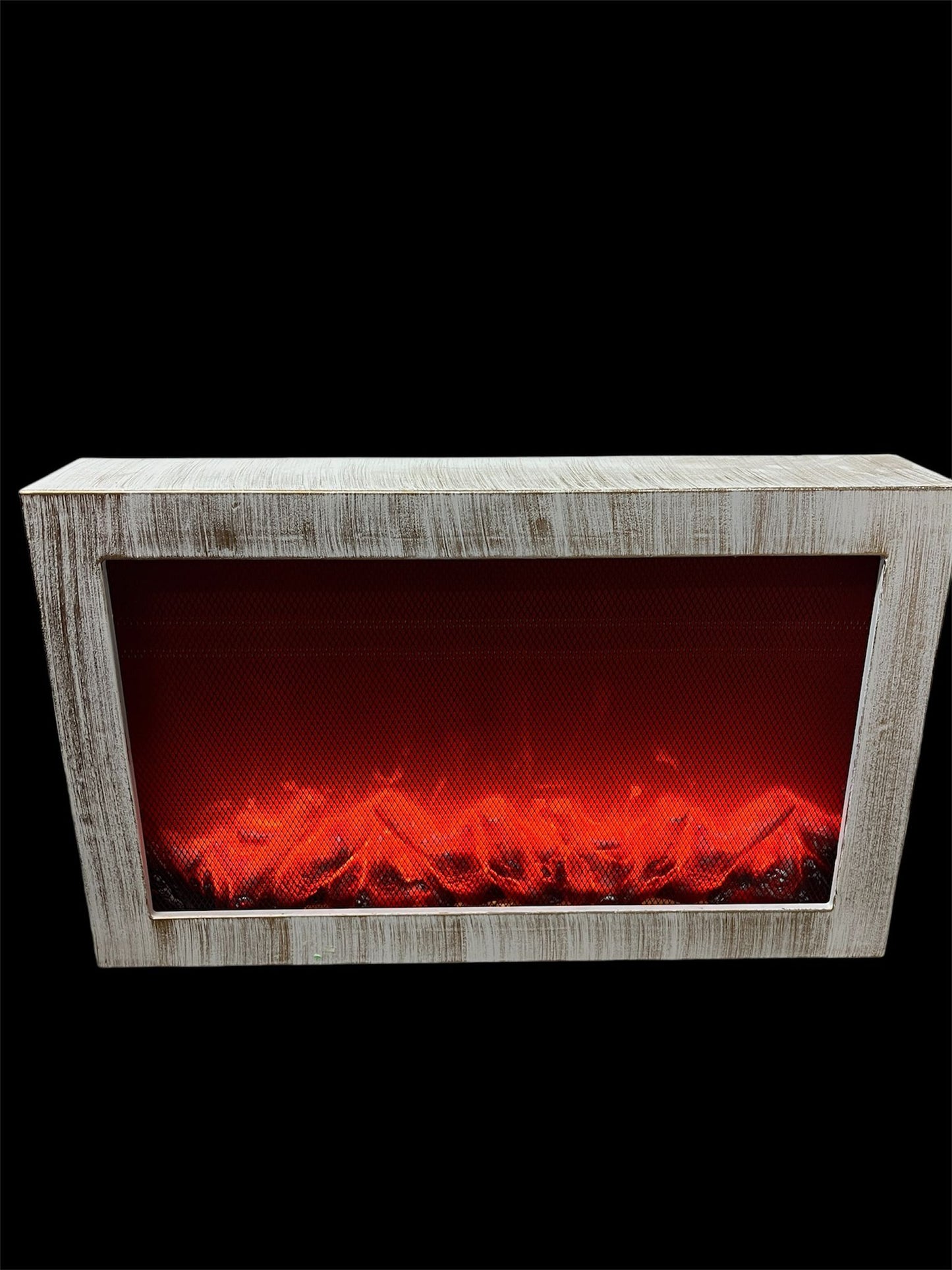 Camino decorativo | elettrico | funzionamento a batteria