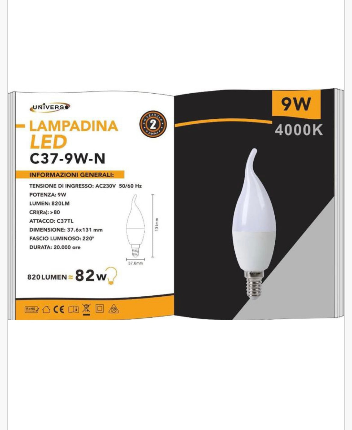 LAMPADINA
LED