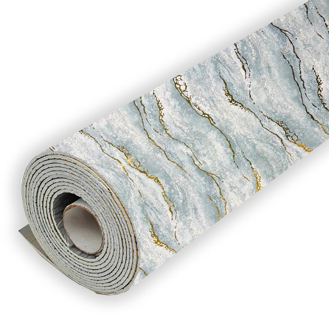Rotolo Adesivo da Parete Marmorizzato - 120x300 cm