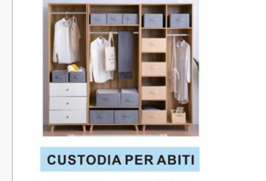CUSTODIA PER ABITI 60*90cm