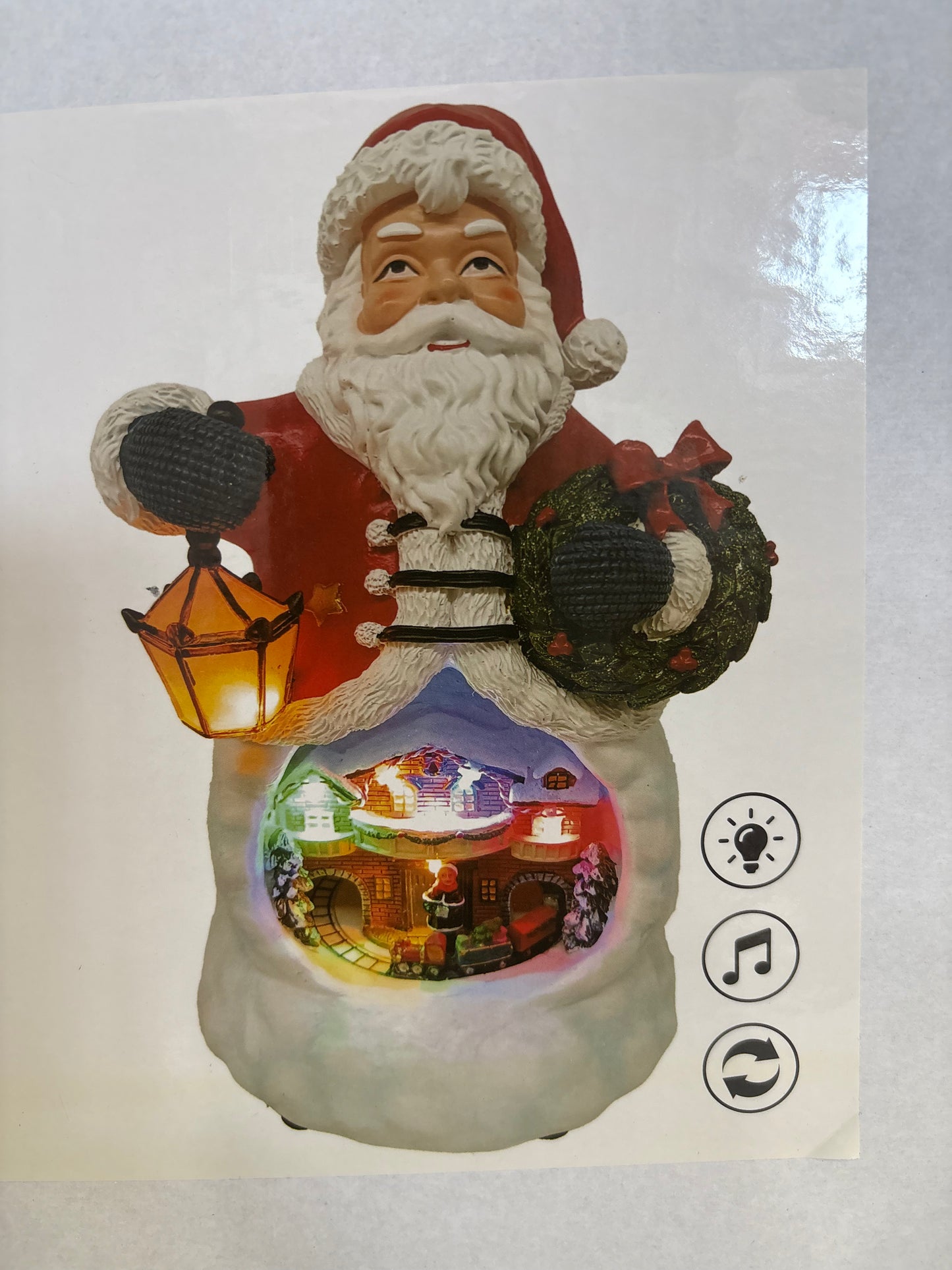Babbo Natale con il villaggio
