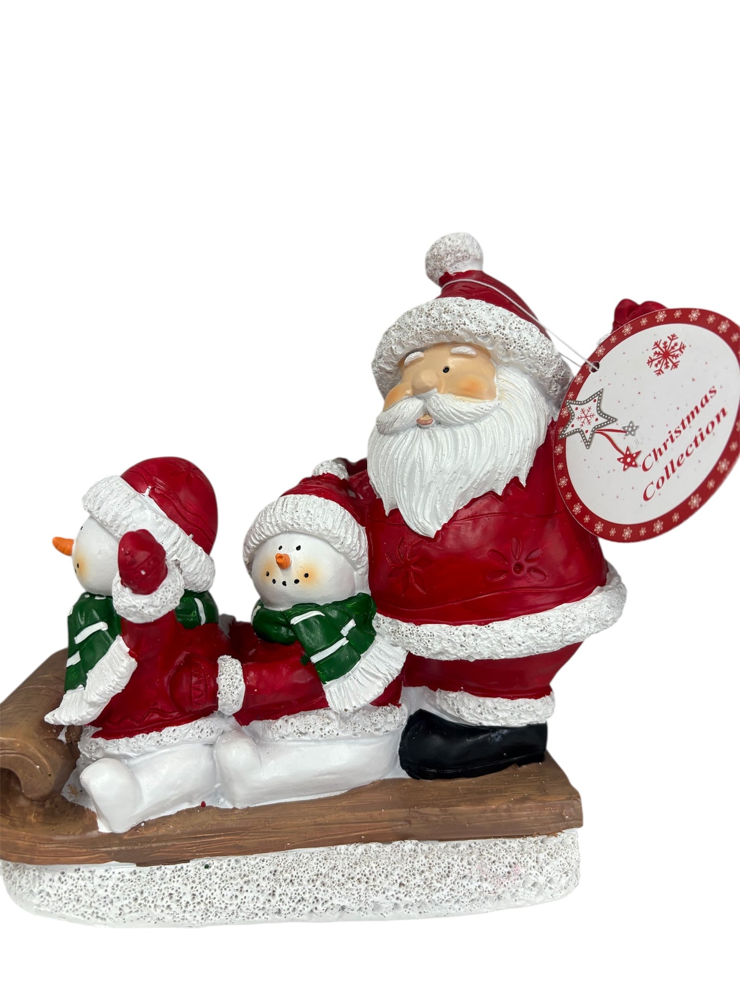 Slitta con babbo Natale