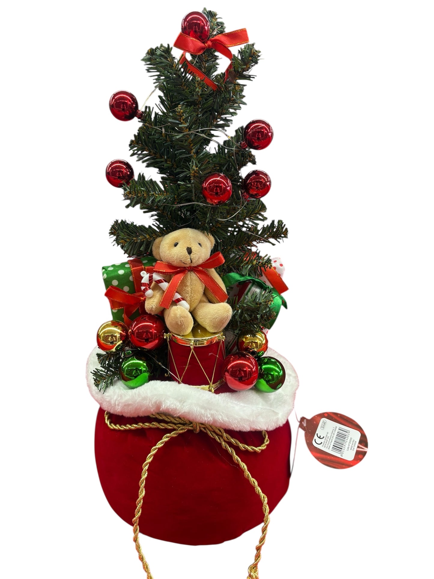 ALBERELLO CON ORSETTO LED 50 CM