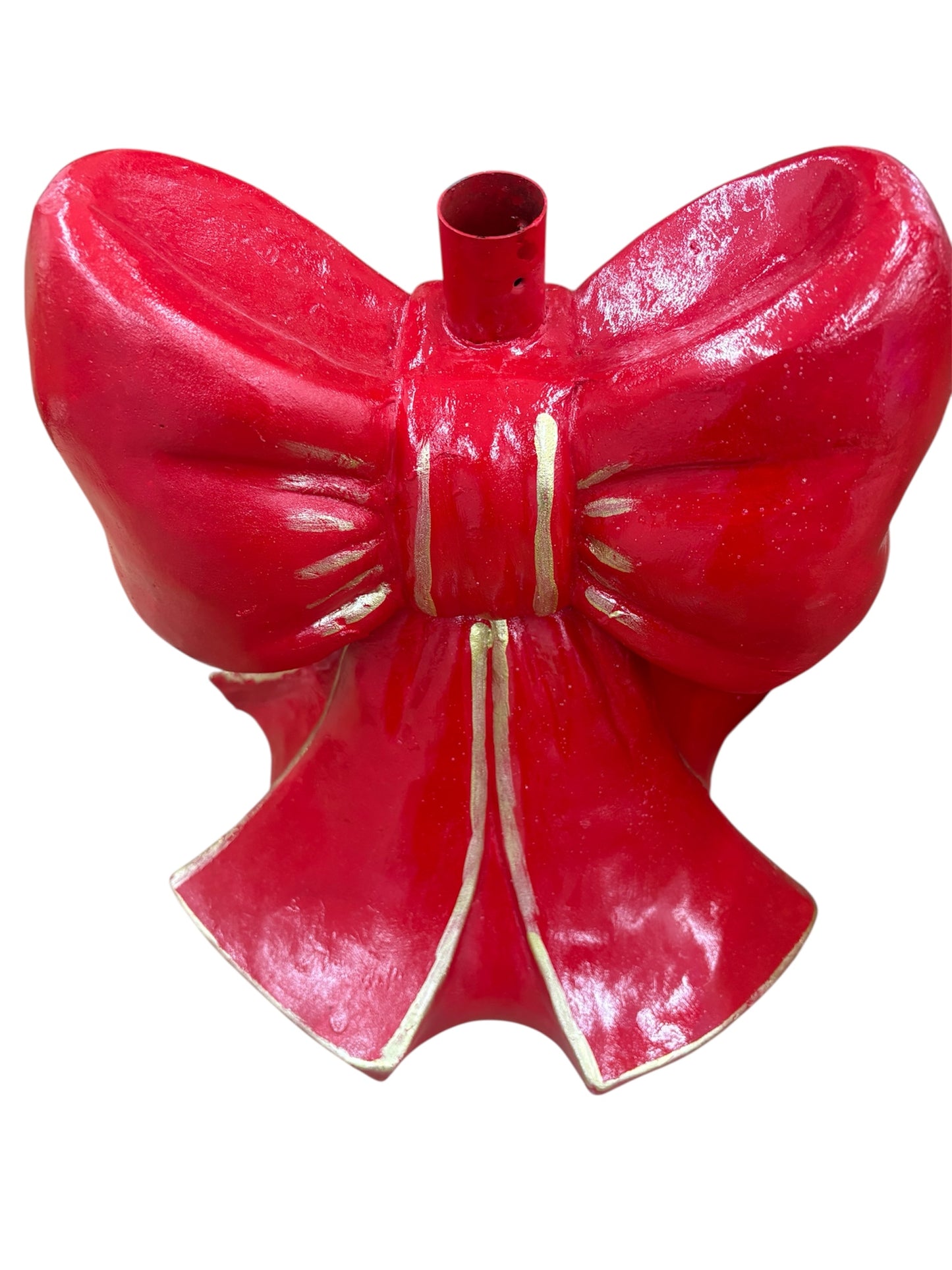 Base albero fiocco rosso