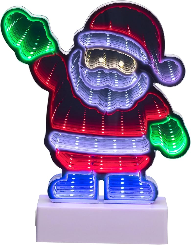 LED 3D Santa Claus Christmas