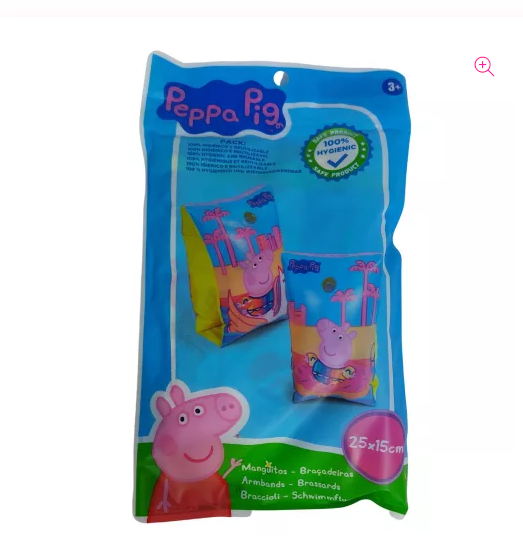 BRACCIOLI PEPPA PIG  25X15 CM