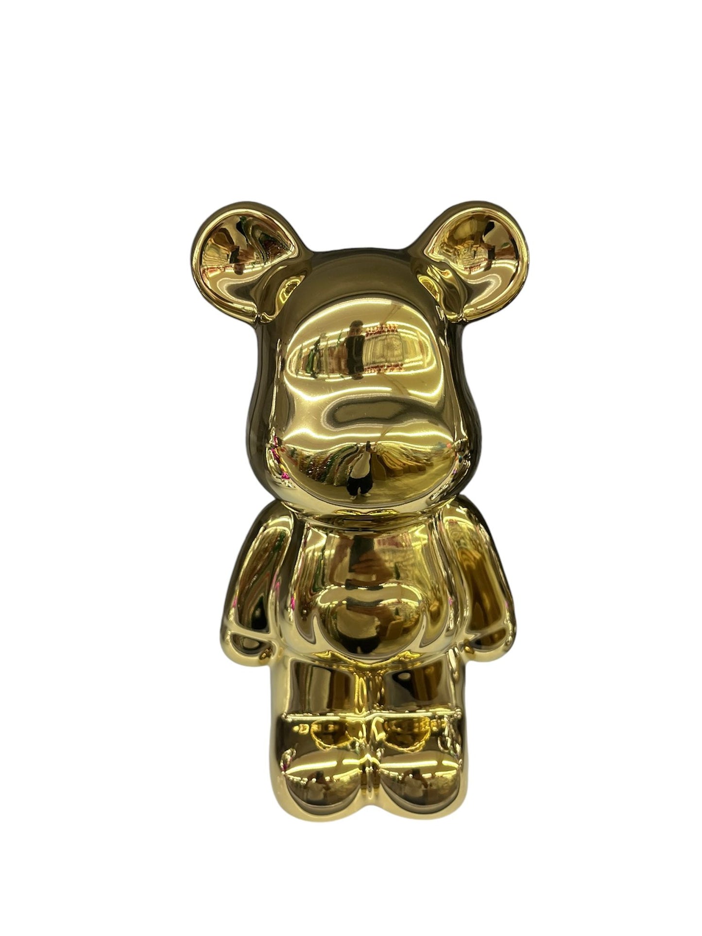 Salvadanaio Decorazione A Forma Di Orso Di Lusso In Ceramica (GRANDE)  GRANDE 35X11CM