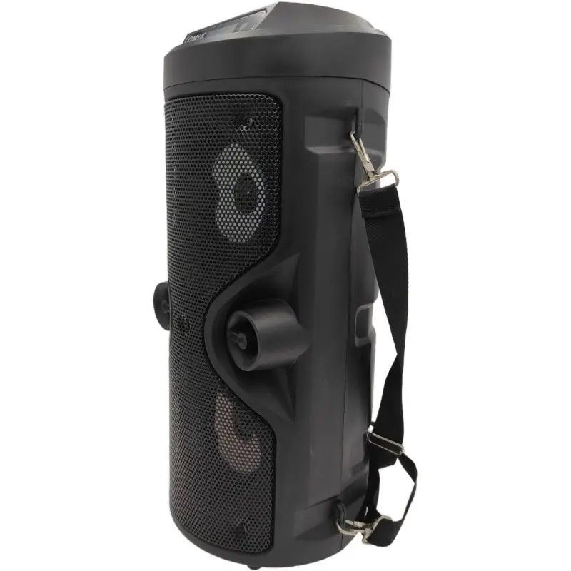 Cassa Doppio altoparlante Bluetooth da 4 pollici con capacità della batteria di 1200mAh altoparlante esterno portatile con ingresso microfono