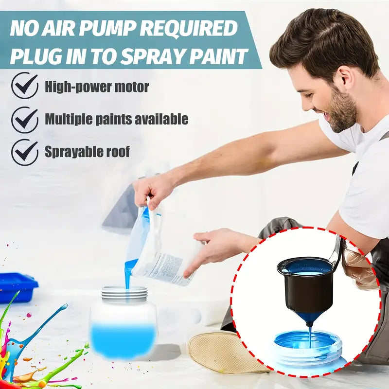 Pistola spray a spruzzo elettrica a 2 batteria da 48V