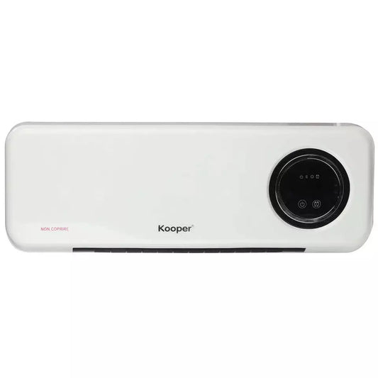 Termoventilatore ceramico a parete inverter 2000W con telecomando aria calda