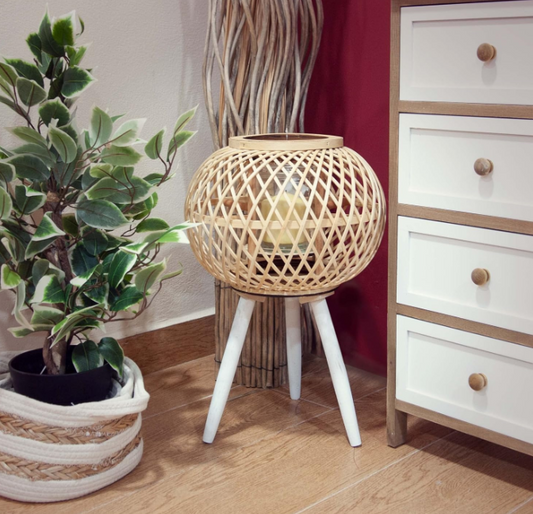 Lampada in bambù 46 cm